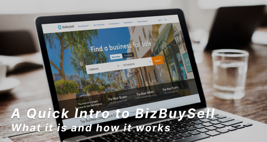 A Quick Intro to BizBuySell | What it is and how it works BizBuySell is the top marketplace for buying and selling online and e-commerce businesses. This article explores the pros and cons of BizBuySell.