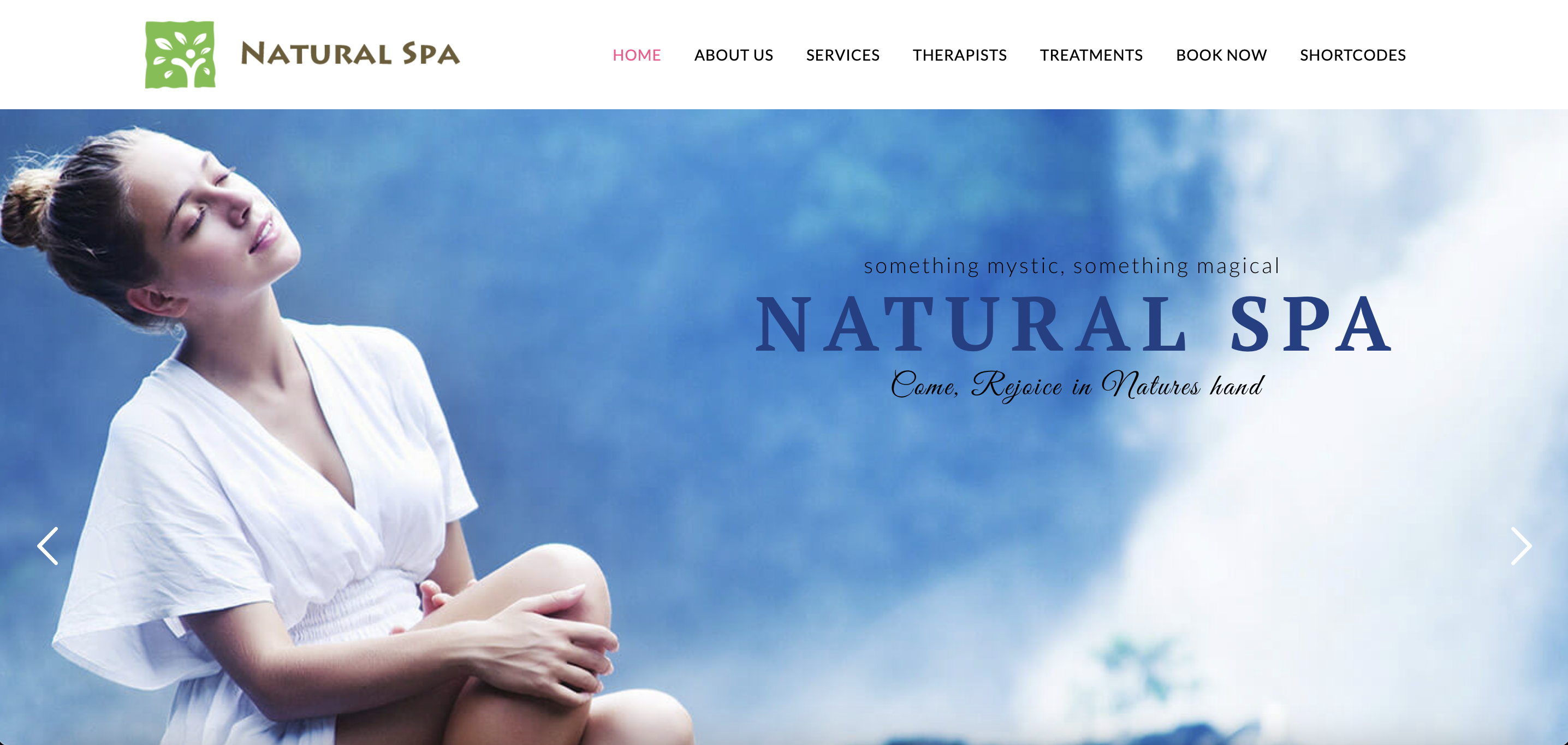 Natural Spa - Massage Booking
